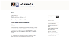 Desktop Screenshot of blogs.architectingconnectedsystems.com